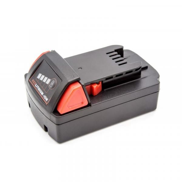 Akku für Milwaukee BS18, C18, HD18, M18, Typ 2630, 2641,2646, 18V, 2000 mAh, Li-Ionen